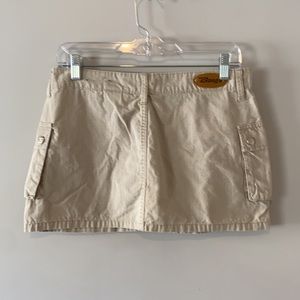 vintage Bongo mini cargo skirt